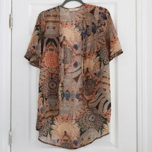 BOHEMIAN STYLE KIMONO